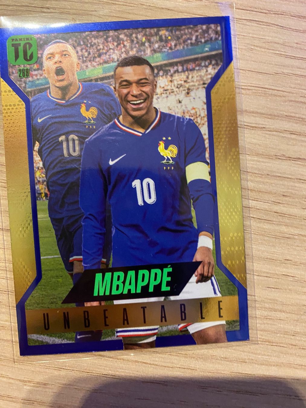 Panini Carte collezionabili: Panini Top Class 2025 Unbeatable Mbappé blue parallel – Nuovo (secondo la descrizione) da Zürich venduto da BVBWINNER