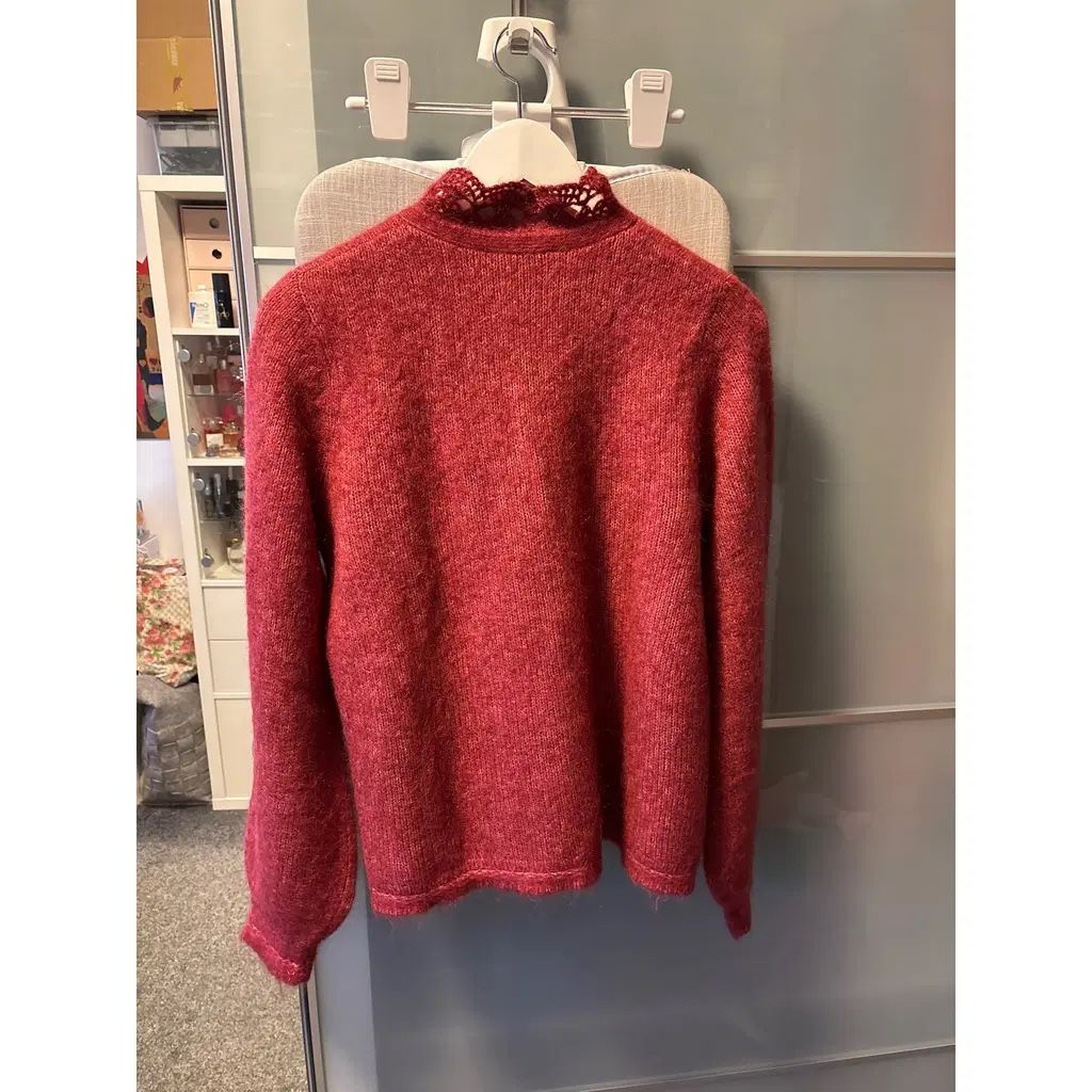 Sezane Gilet & Giacche senza maniche: Cardigan bordeaux Sézane XXS  – Nuovo (secondo la descrizione) da Lausanne venduto da cha_789k 4