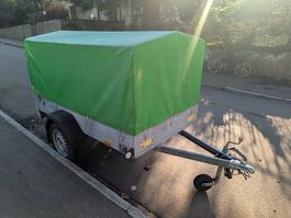 Saris Anhänger mit Plane bis 750 kg selten gebraucht