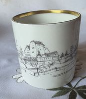 Expresso Tasse unterteller Langenthal Motiv Schloss wildegg
