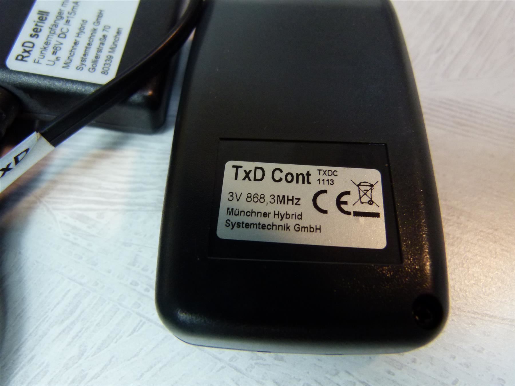 Telecomandi: Funkempfänger seriellem Fernbedienung – Nuovo (secondo la descrizione) da Uerkheim venduto da Justi.y 2