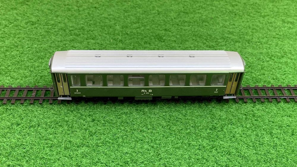 Bemo H0m - o.a. 3265 - Model train passenger carriage (5) - 5x 2/4-axle