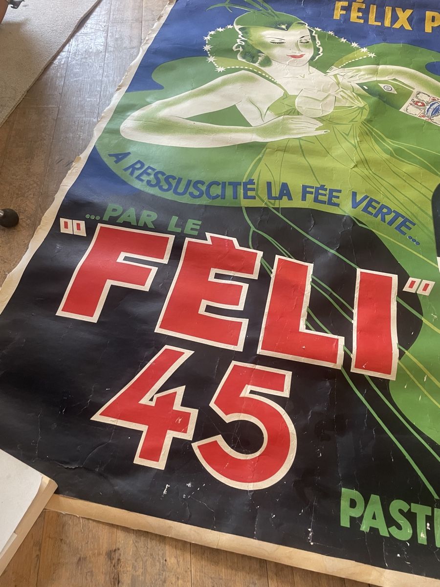 Foto & Immagini: Felix Pernod Original Vintage Poster – Usato da Brunnen venduto da LVG 3