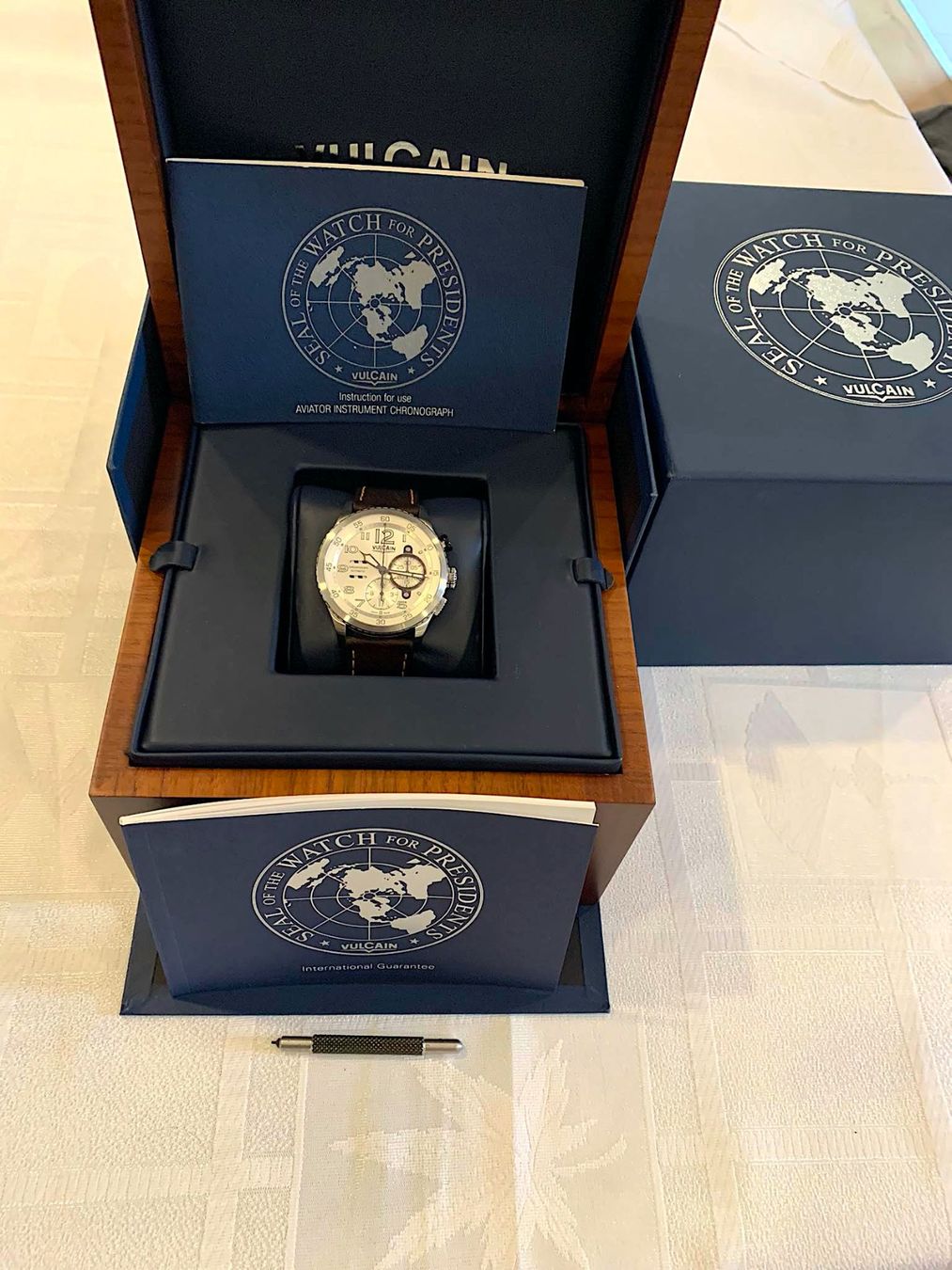 Vulcain Orologi: Vulcain Aviator Instrument Chronograph Automatic – Usato da Widen venduto da reby05 3