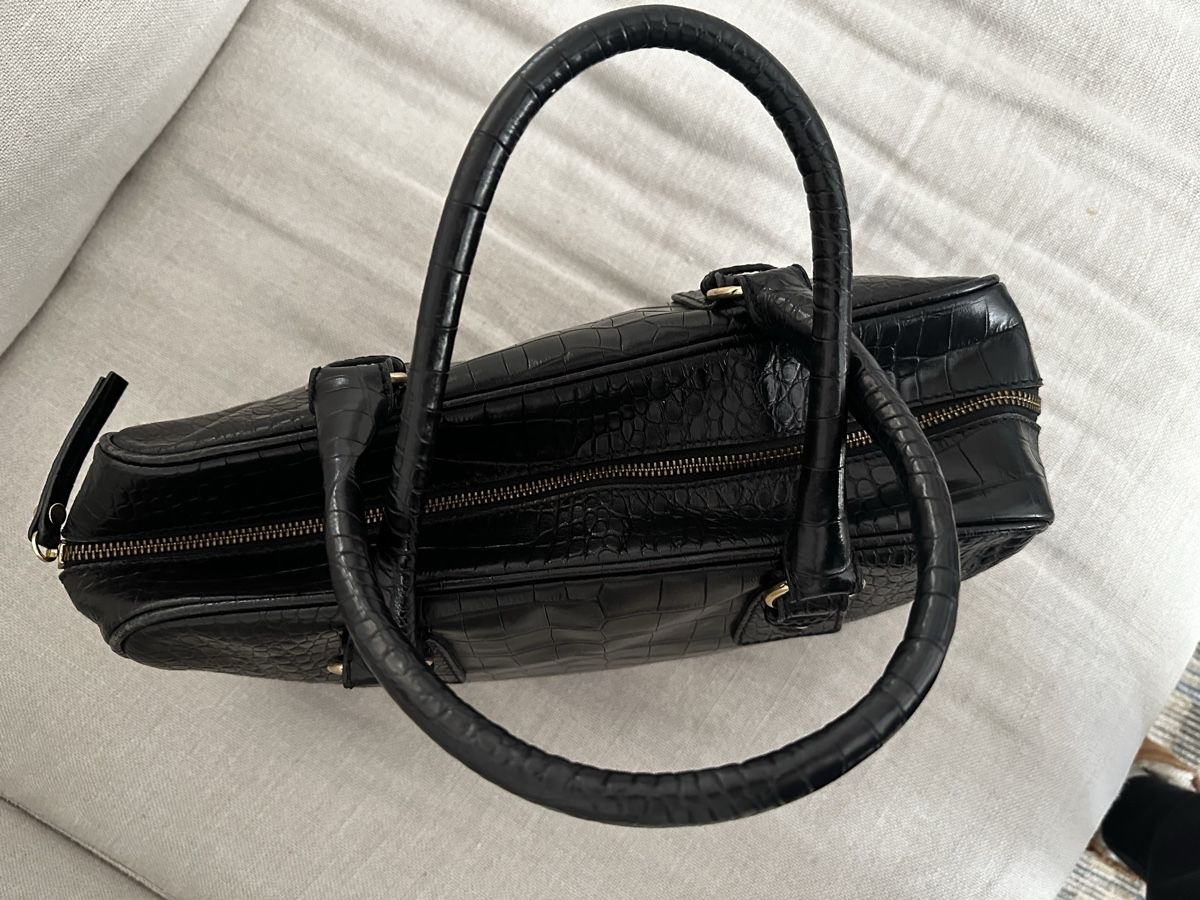 Max Mara Borse da donna: MaxMara Black Leather Handbag - Chic and Timeless – Usato da Zürich venduto da kas_g26m 4