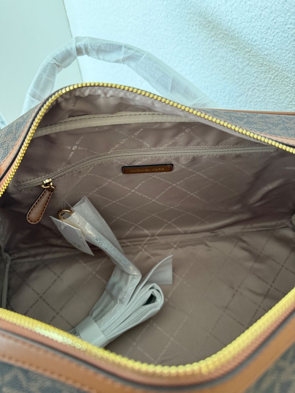 Michael Kors Borse da donna: Michael Kors Weekender brown – Nuovo e nell'imballaggio originale da Wiedlisbach venduto da Sistershop 5