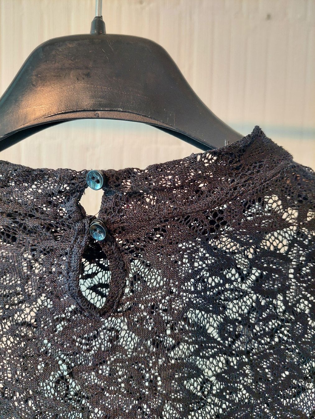 Zara Camicette: Damen Spitzenbluse ZARA schwarz Langarm Gr. M – Usato da Sursee venduto da juliia_725 4