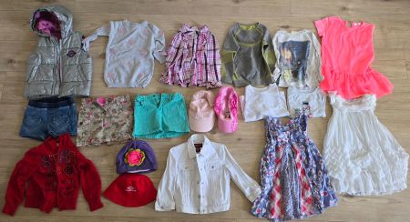 Kleiderpaket 20 Stück Mädchen Grösse 98 3-4 Jahre