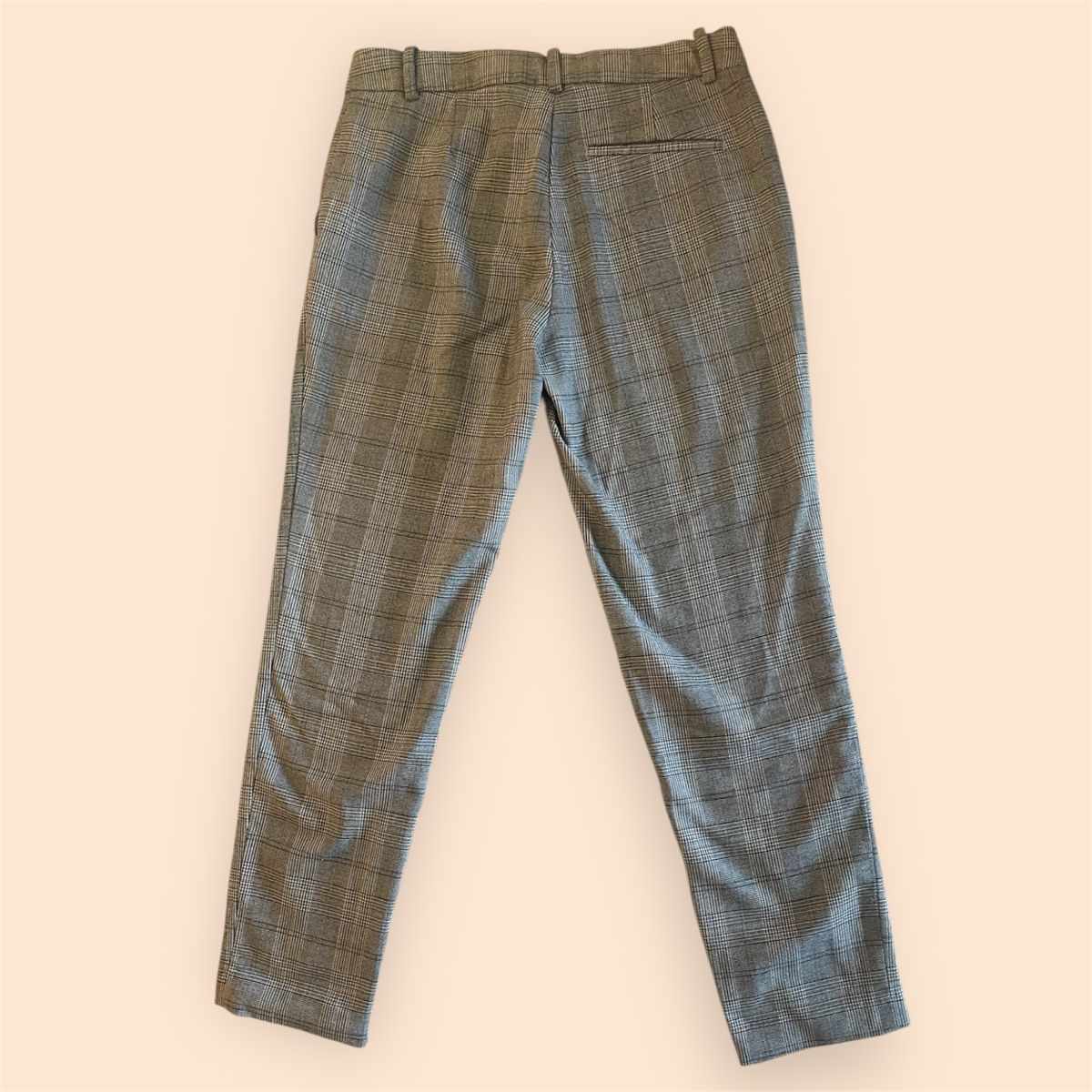 H&M Pantaloni: Grau Karierte Hose von H&M 36/38 – Usato da Zürich venduto da lydia.joray 1