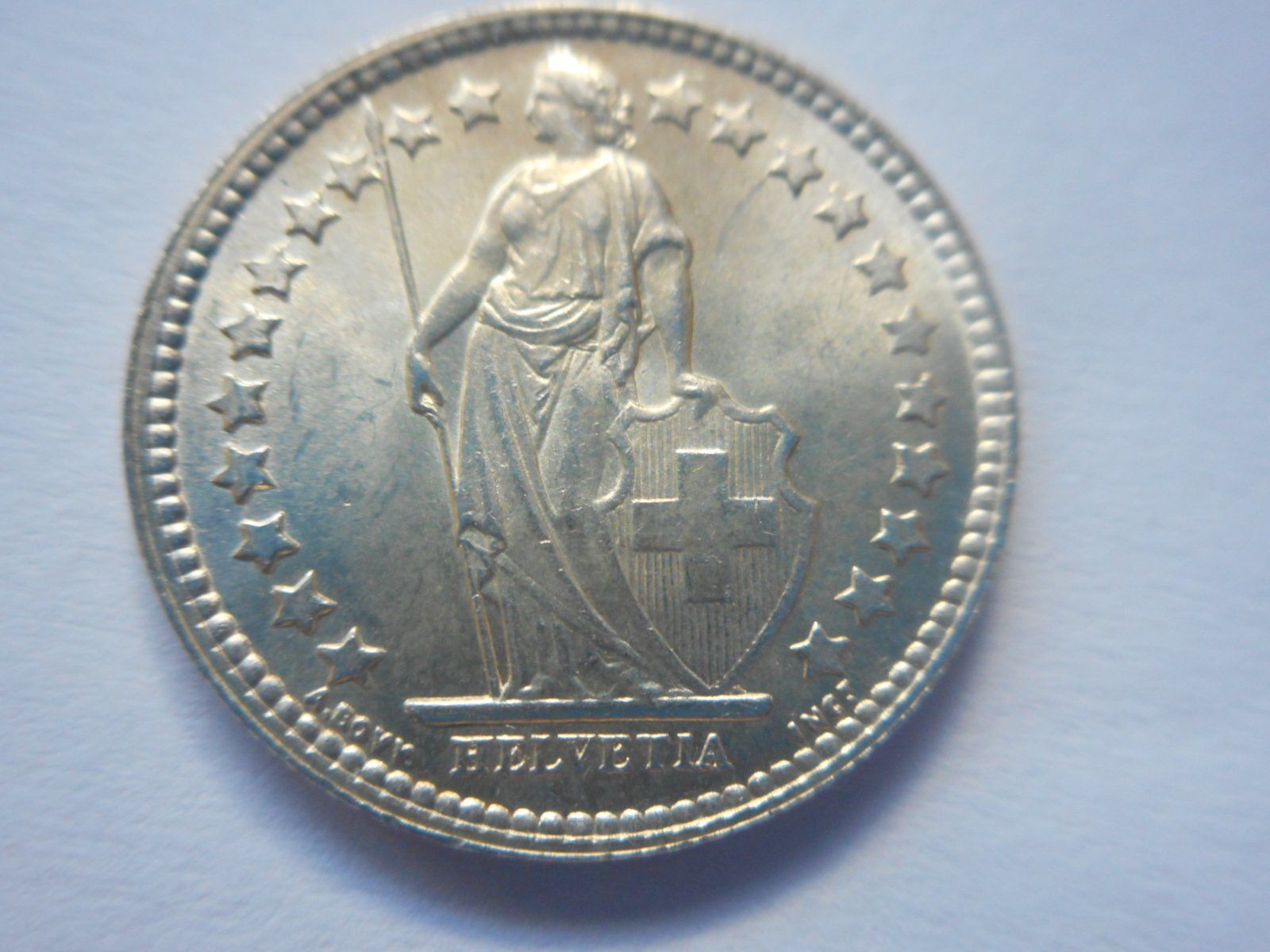 Alle Münzen: 50 Rp. 1943 silber  unz/stgl – Neu (gemäss Beschreibung) aus Kriegstetten von pizlad2010 4