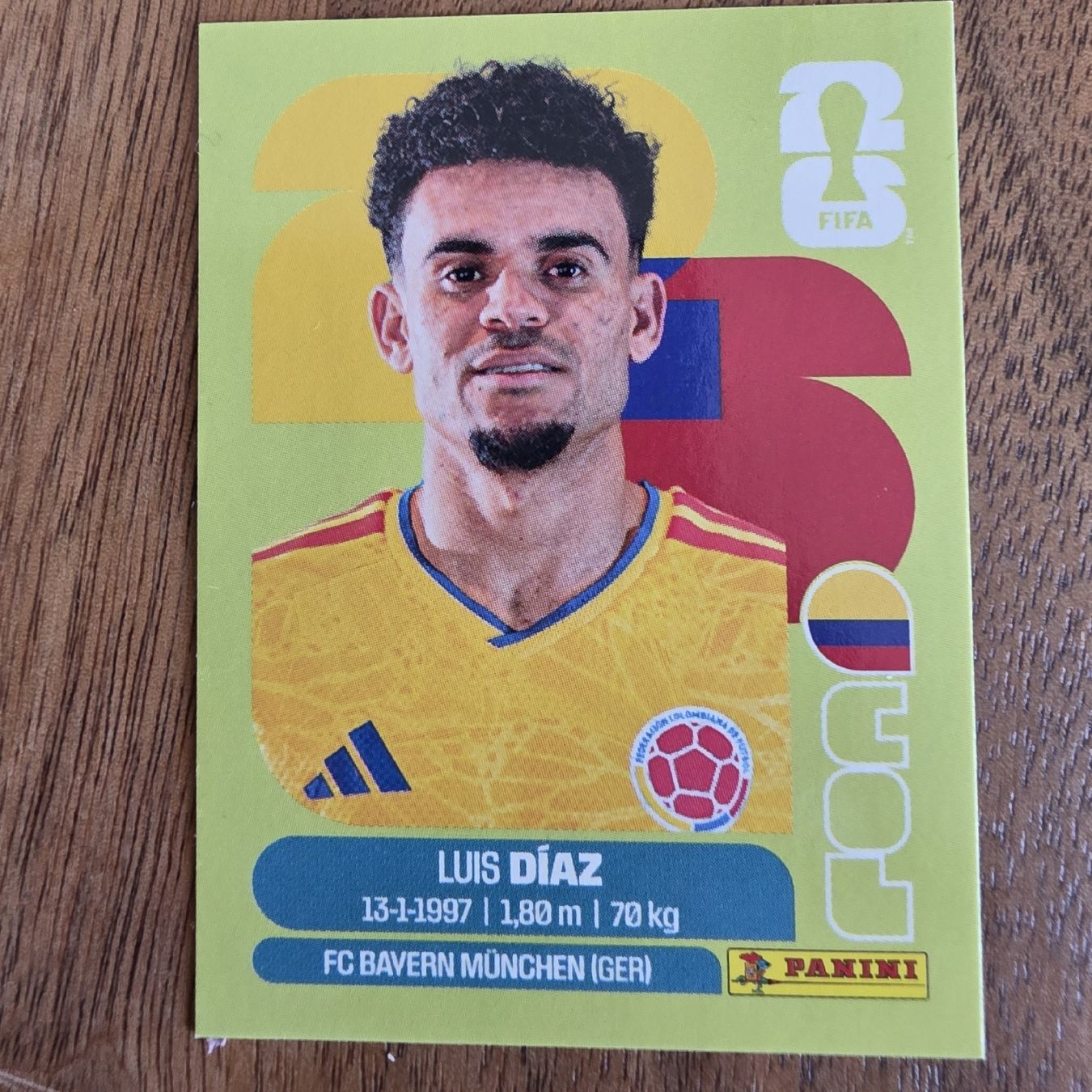 Panini Cartes à collectionner: Panini Luis Diaz  COL20 – Neuf avec emballage d'origine à Buchs AG par LogoParts