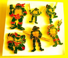6 Pin NinjaTurtles