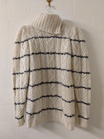 SAINT LAURENT Strickkleid Pullover