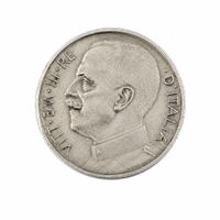 Königreich Italien 50 Centesimi 1925 Aequitas Sammlermünze