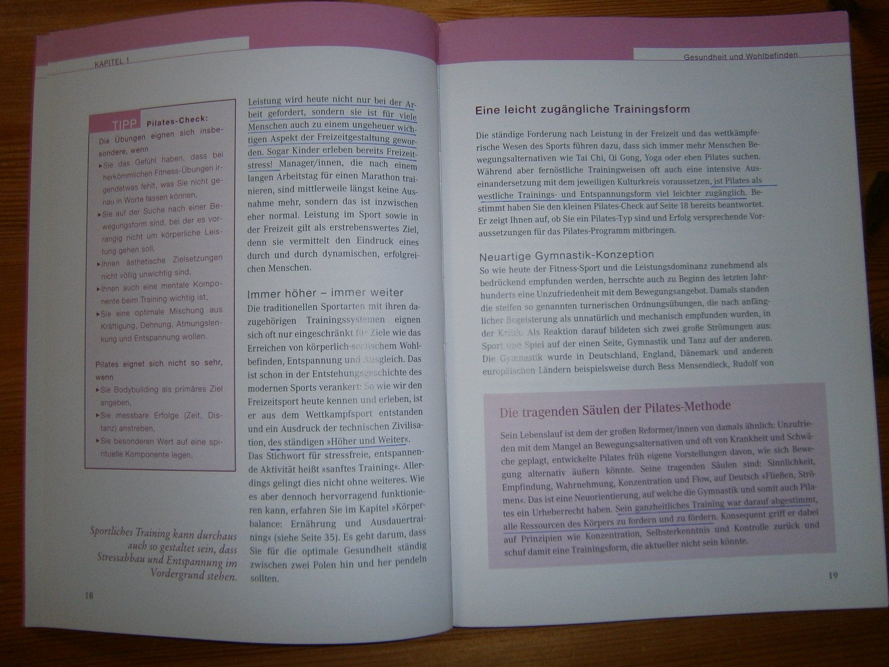 Livres: Buch: Gesund mit Pilates – D'occasion à Glarus par swimmy 3