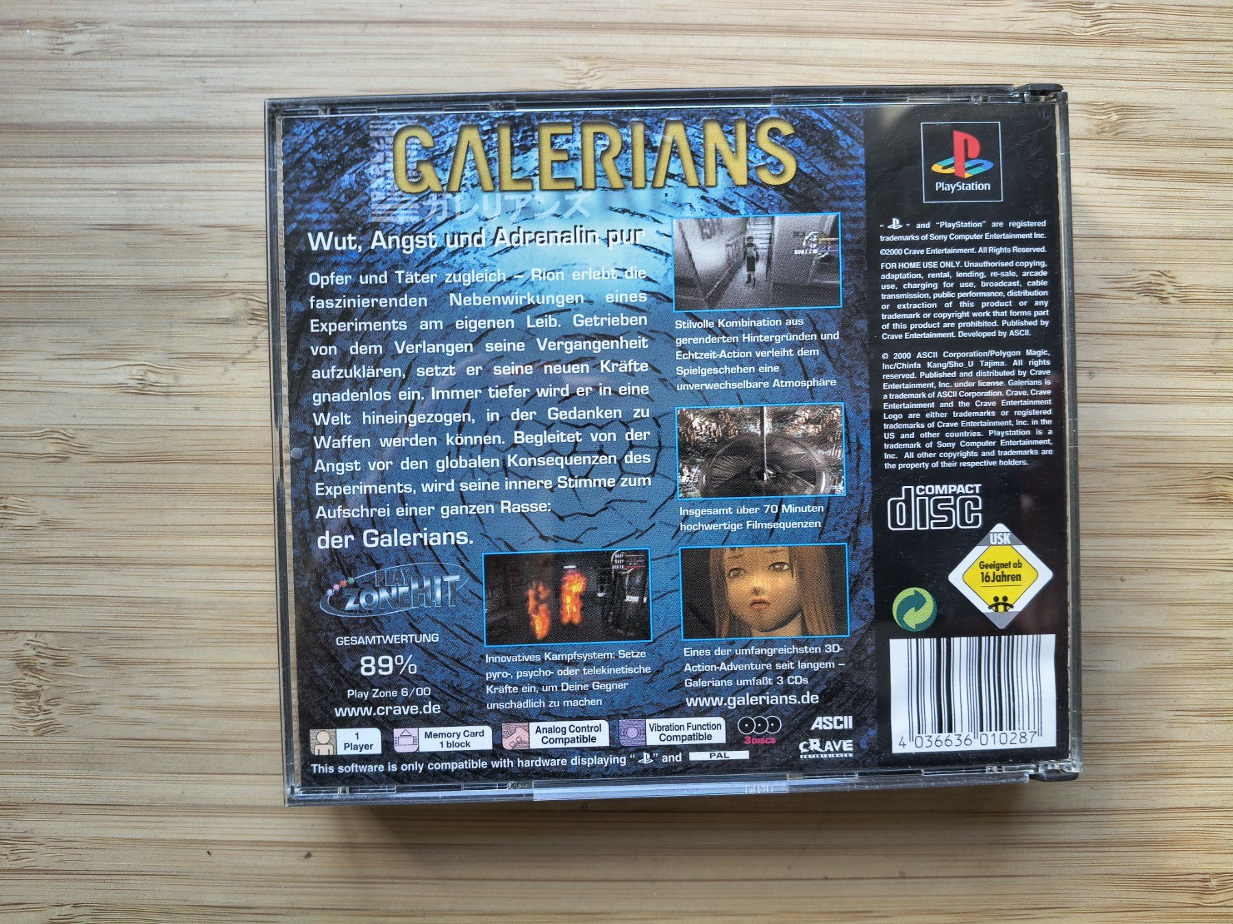 Spiele: Galerians (PS 1) – Gebraucht aus Riedholz von ste_96cd 1
