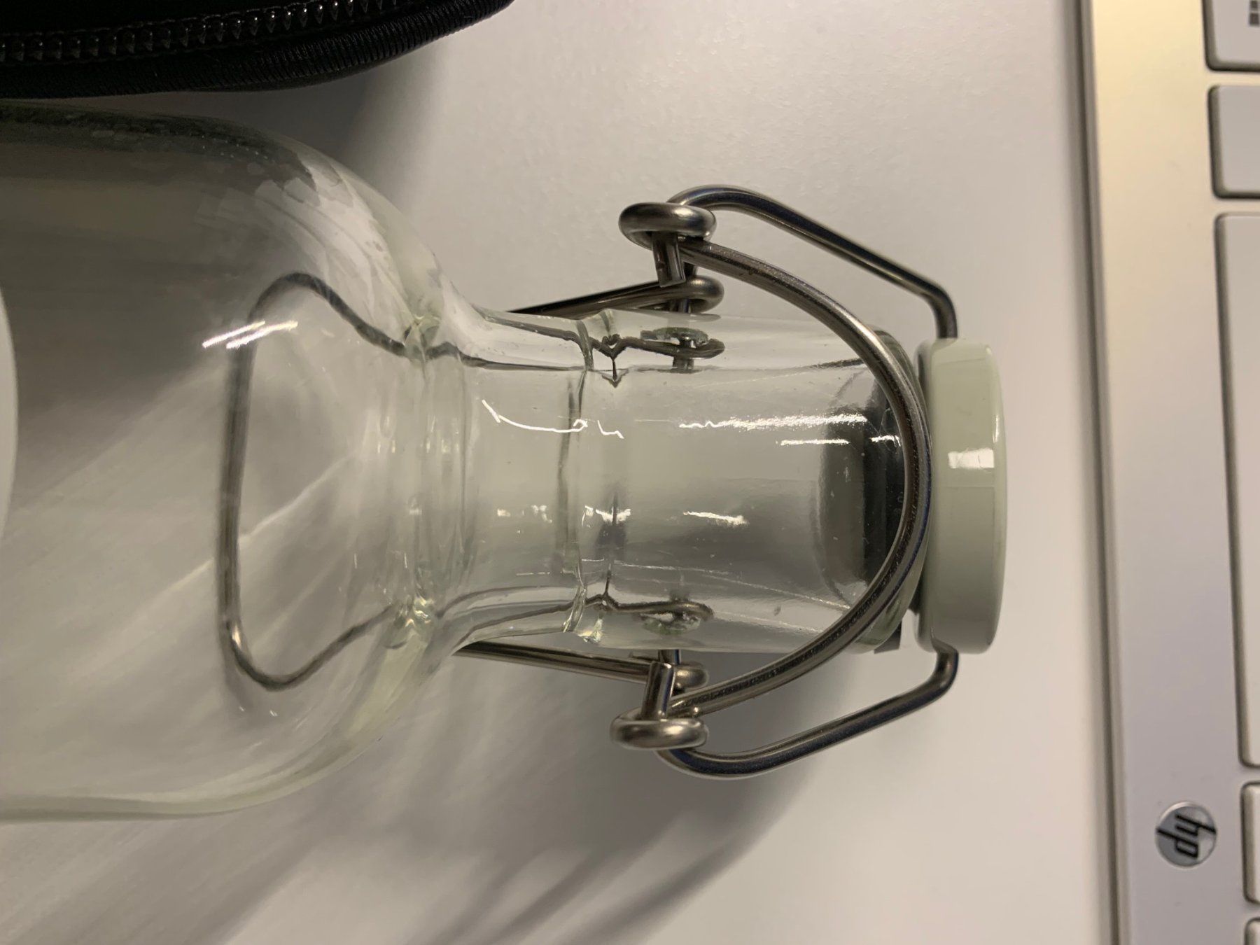 Sonstiges Geschirr & Gläser: Trinkflasche Glas mit Bügelverschluss – Gebraucht aus Unterengstringen von hausraus 2