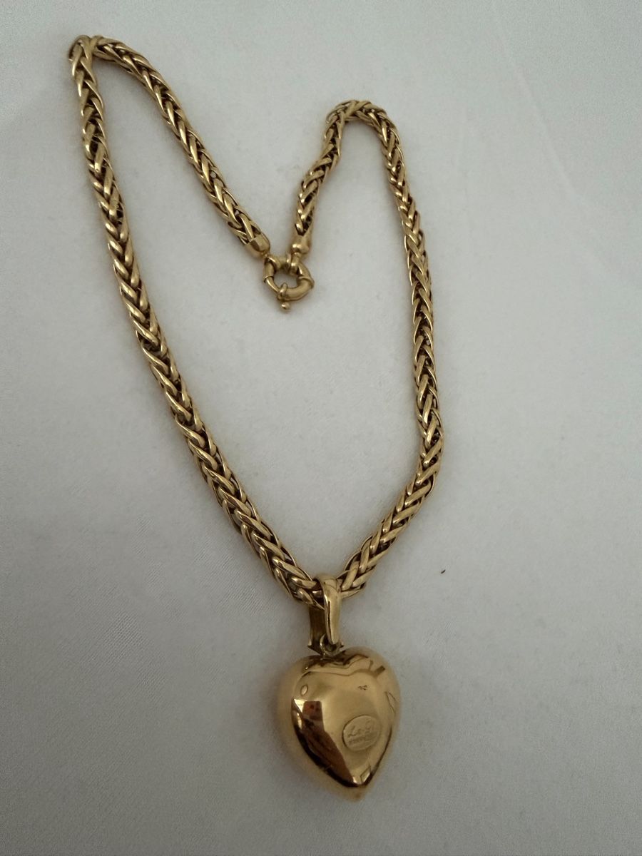Autres bijoux: Echt Gold Collier mit Anhänger  – D'occasion à Allschwil par Figidindia