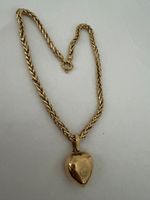 Echt Gold Collier mit Anhänger 