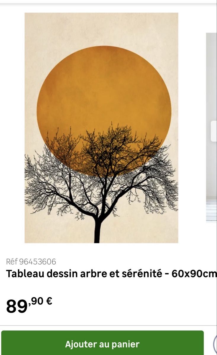 Tutte le decorazioni: Tableau décoratif est une impression d'art intitulée – Nuovo (secondo la descrizione) da Bulle venduto da Sammobil 3