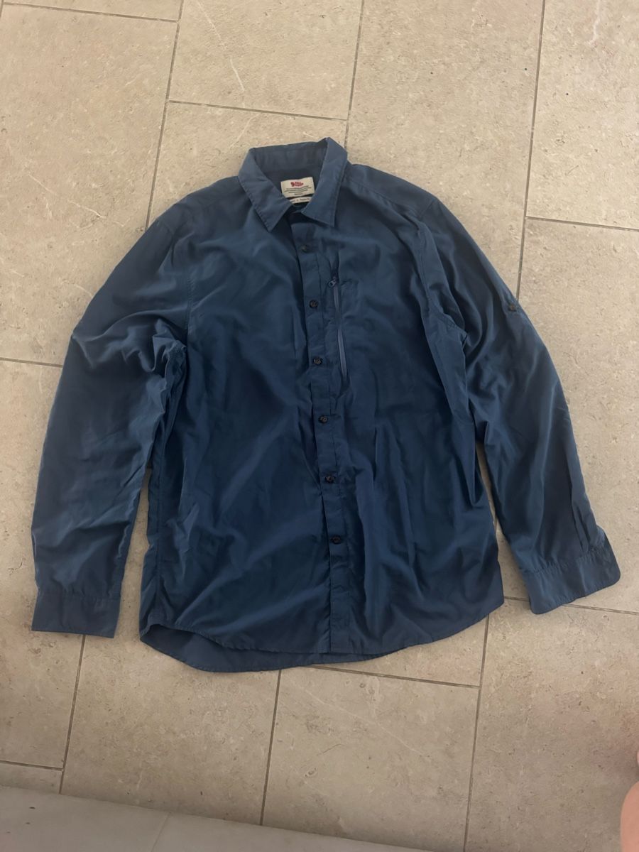 Camicie: Fjällräven Hemd Grösse L Regular Fit Herren blau – Nuovo (secondo la descrizione) da Zürich venduto da Loco028 1