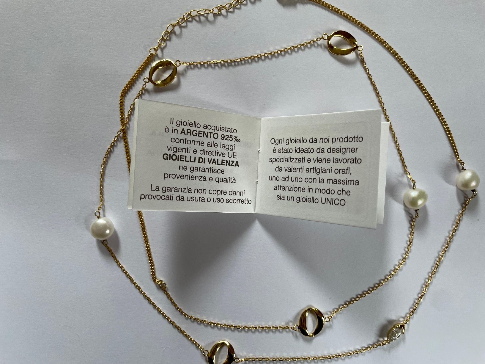 Catenine: Collier argent 925 Gioielli di Valenza – Nuovo (secondo la descrizione) da Lugnorre venduto da cod_lk7g 3