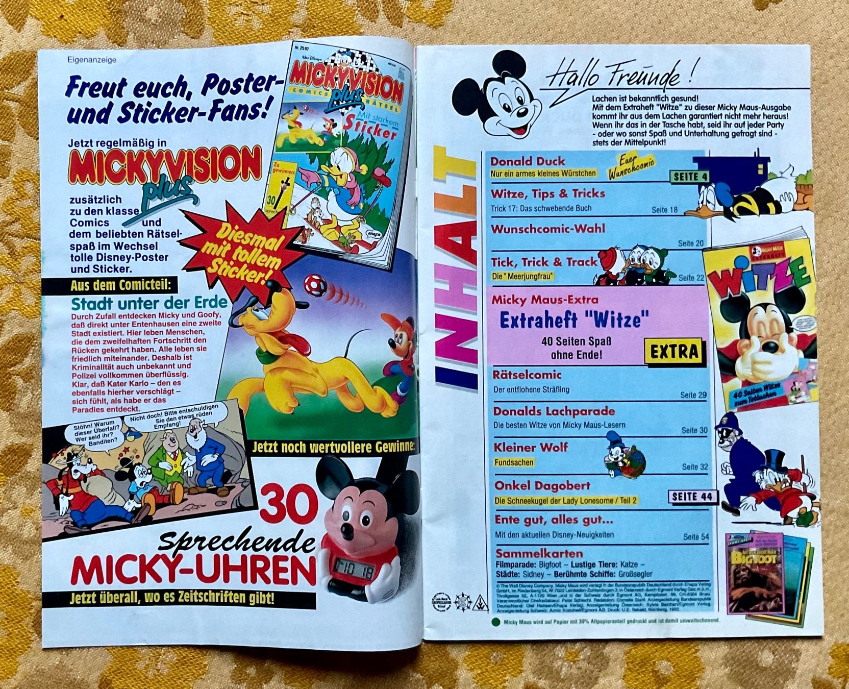 Fumetti: Micky Maus Heft Nr 51 von 1992 – Usato da Endingen venduto da nathan05 1