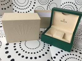 ROLEX ORIGINAL - WATCH CASE BOX ECRIN SCHACHTEL - TOP !!!