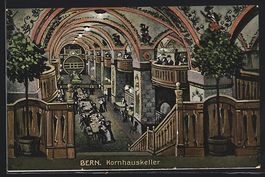 Bern, Gasthaus Kornhauskeller, Innenansi