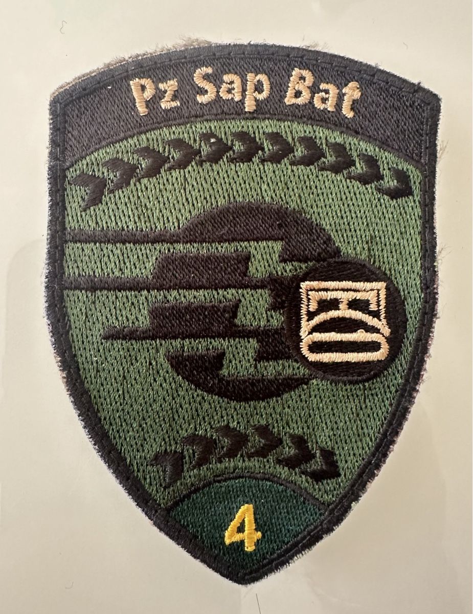 Schweizer Armee Placchette & Badge: Schweizer Militär Badge Panzer Sappeur Bataillon Armee – Usato da Sursee venduto da Betlaze