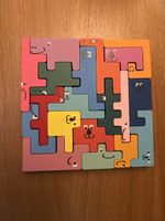 Holz Puzzle Tier