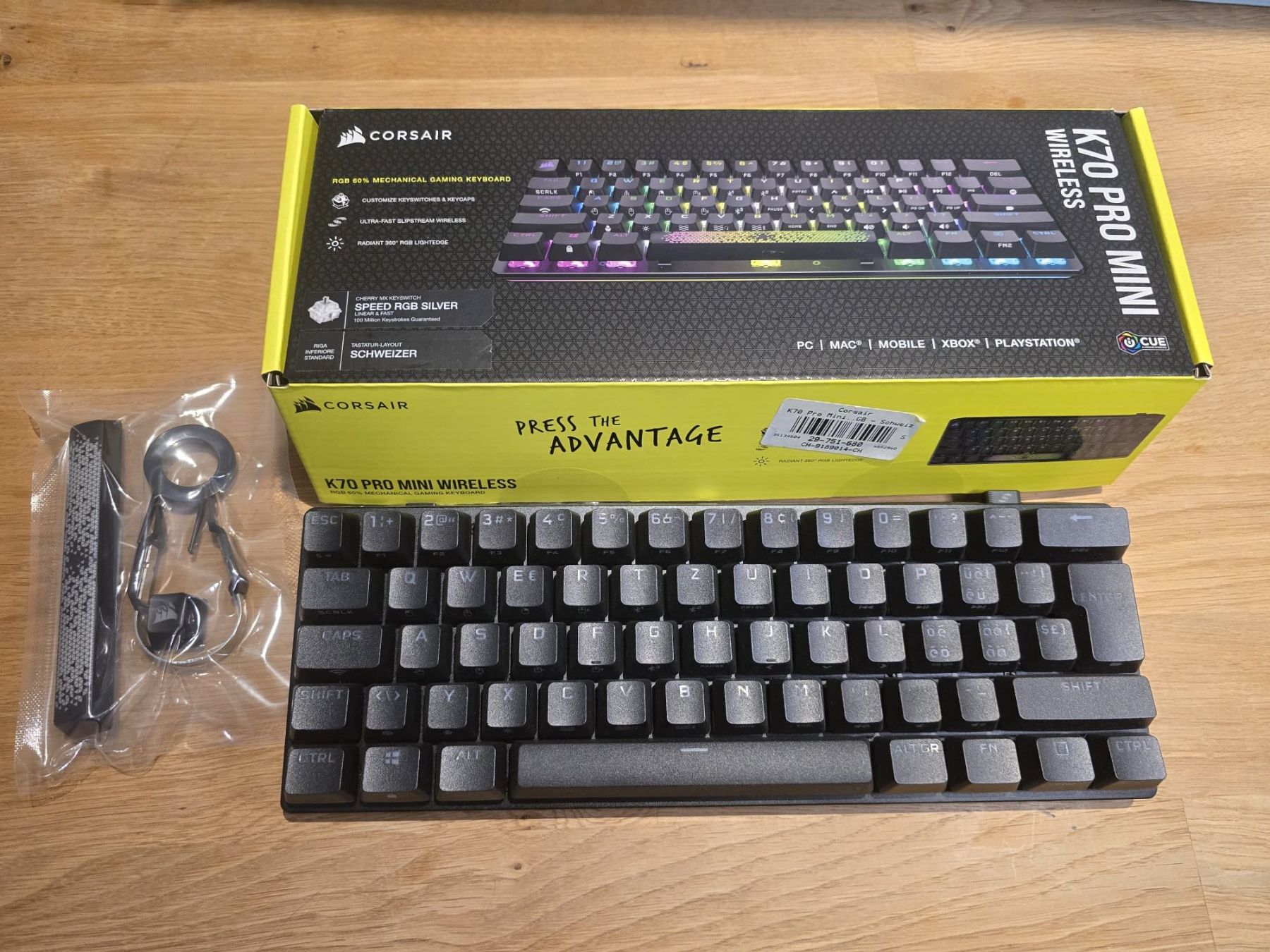 Corsair Tastiere: Corsair K70 Pro Mini – Usato da Attalens venduto da mic_6tyd