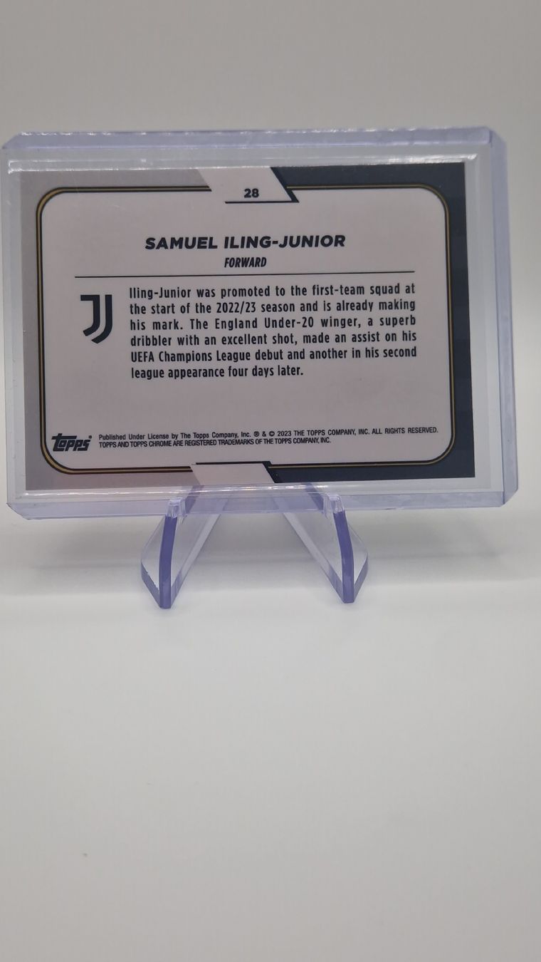 Panini Carte collezionabili: Juventus Samuel Iling-Junior Karte 037/125 RC – Nuovo (secondo la descrizione) da Zürich venduto da limmatschwimmer 1
