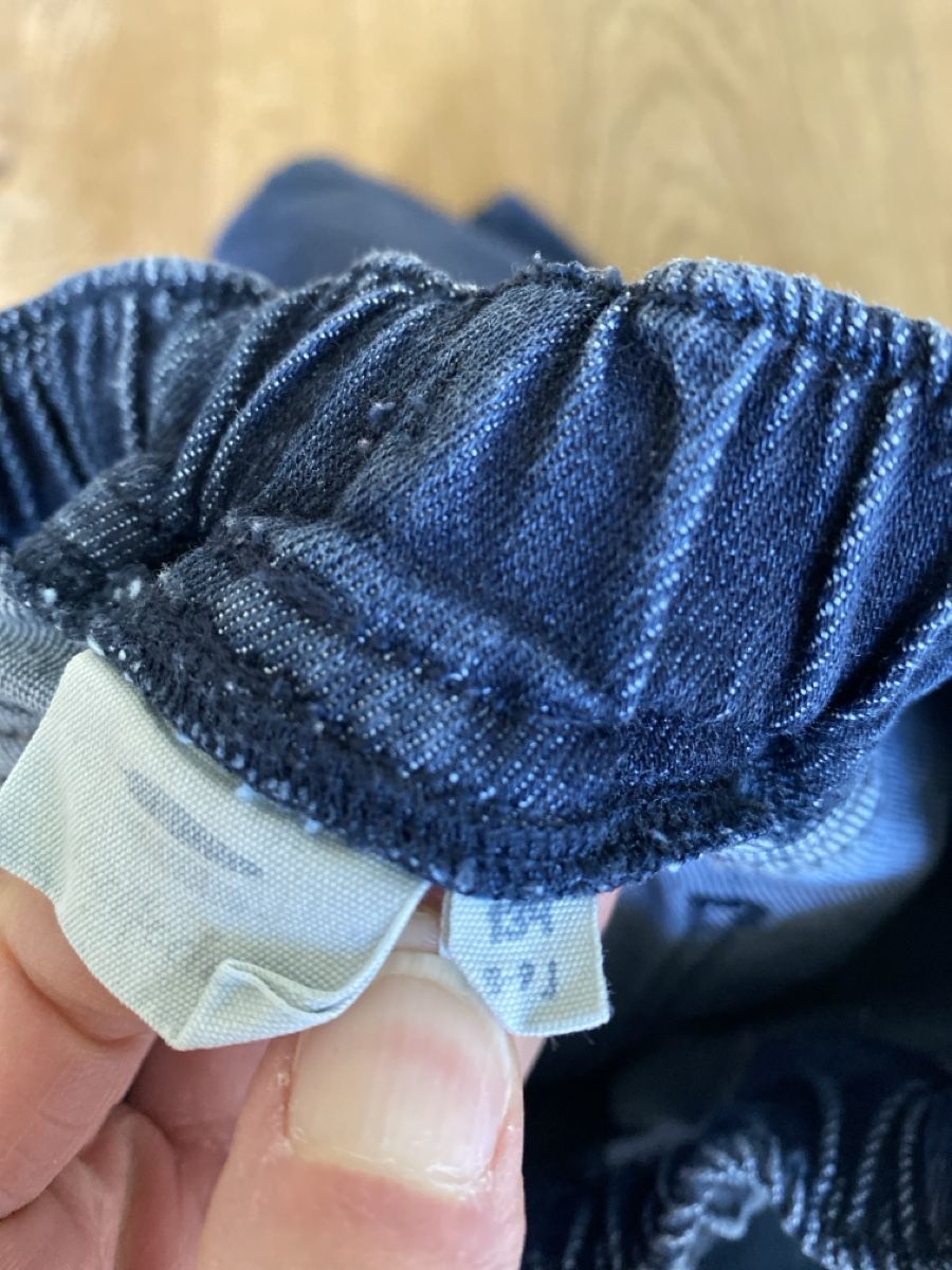 Hosen: Dreifeder Jeans blau, Grösse 134, elastischer Bund – Gebraucht aus Suhr von Jade87 2