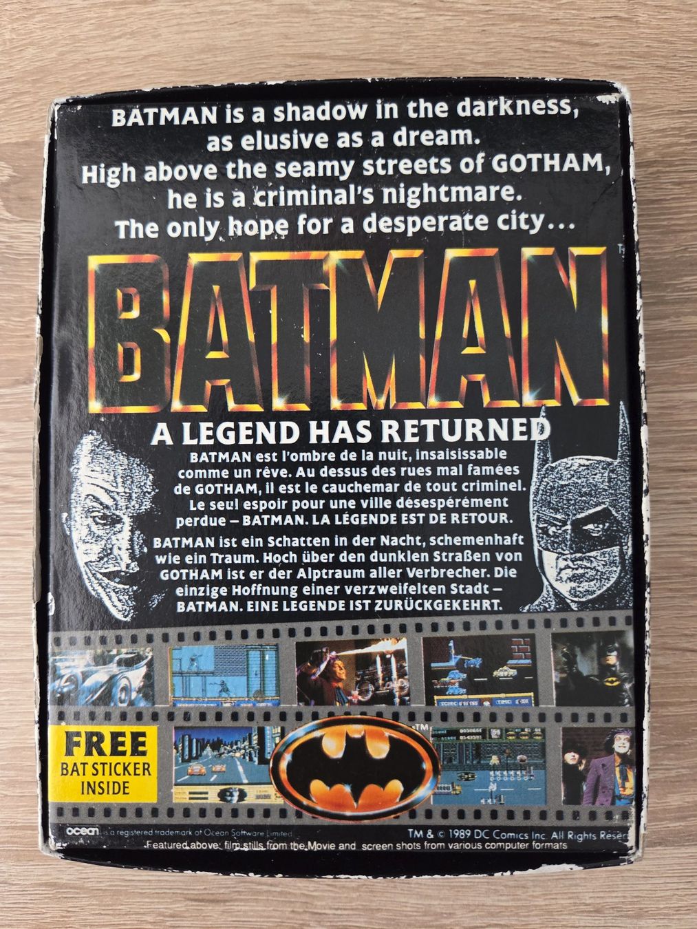 Giochi: Batman - The Movie - Commodore 64 C64 – Usato da Carouge GE venduto da Franllo 2