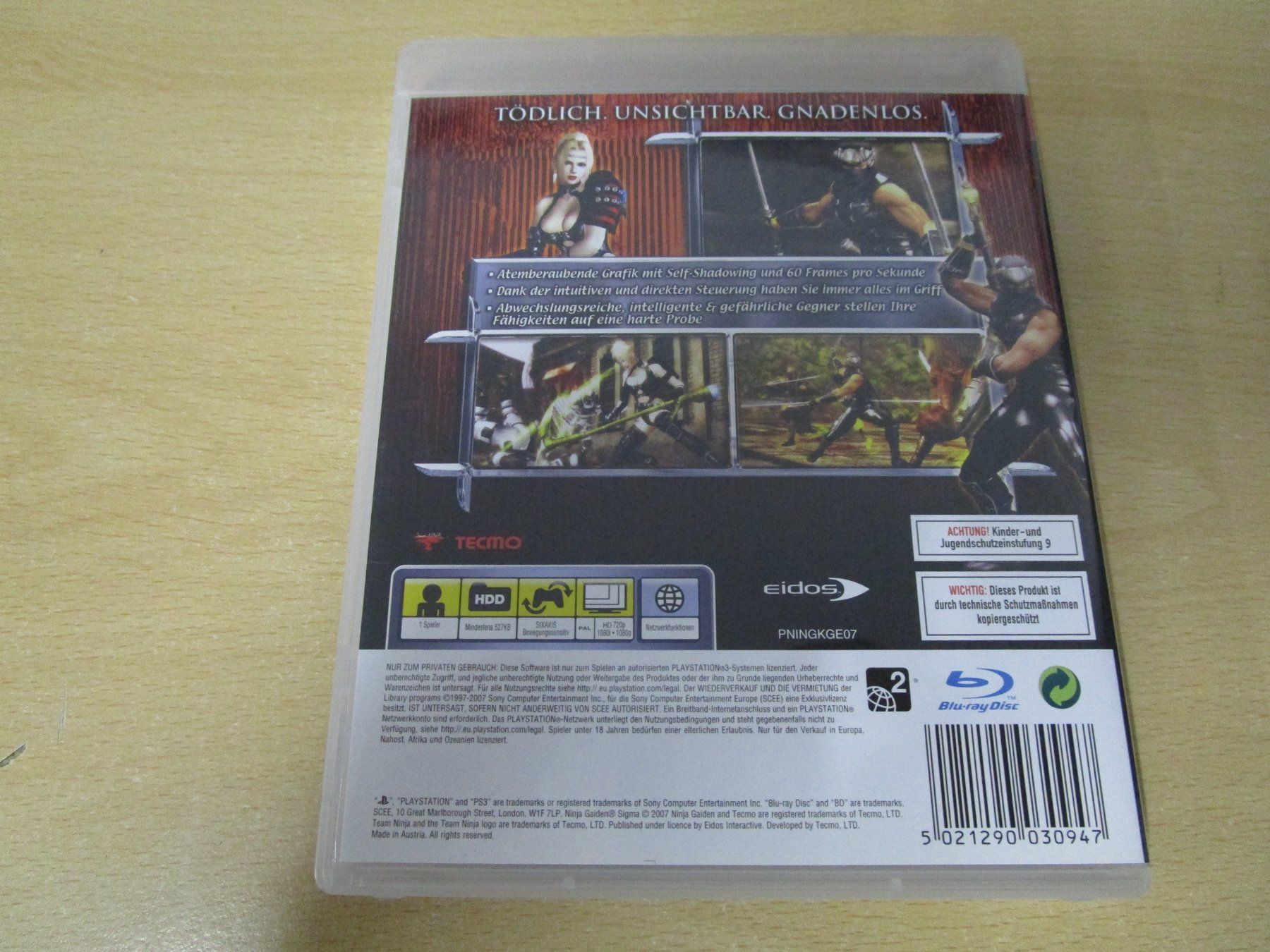 Sony Giochi: Ninja Gaiden Sigma Playstation 3 PS3 – Usato da Goldau venduto da agestuffer 1