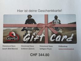 Motorradbekleidung Gutschein und Zubehör - Moto Trend 344.-
