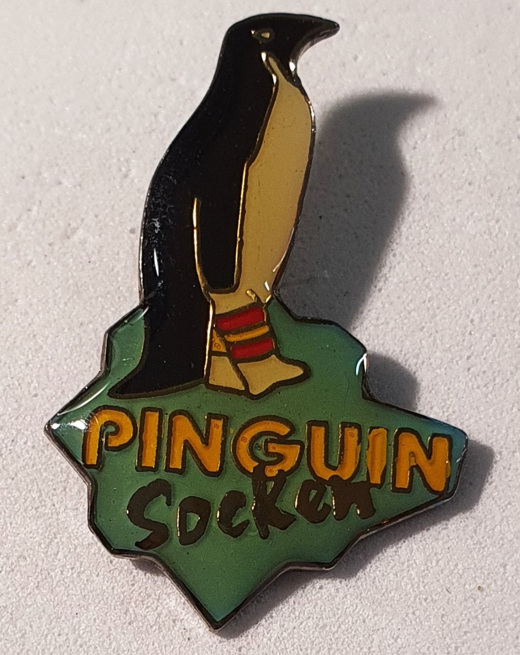 Calze: AA709 - Pin Tier Vogel Pinguin Socken – Usato da Reinach BL venduto da Boston-Verkauf