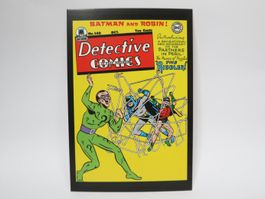 AK DC Detectives Comic Cover, Batman & Robin, Postkarte