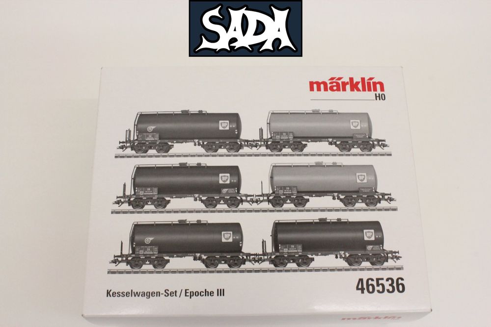 Märklin 46536 DB Einheits-Kesselwagen-Set DC H0 (Gebraucht) in Basel ...