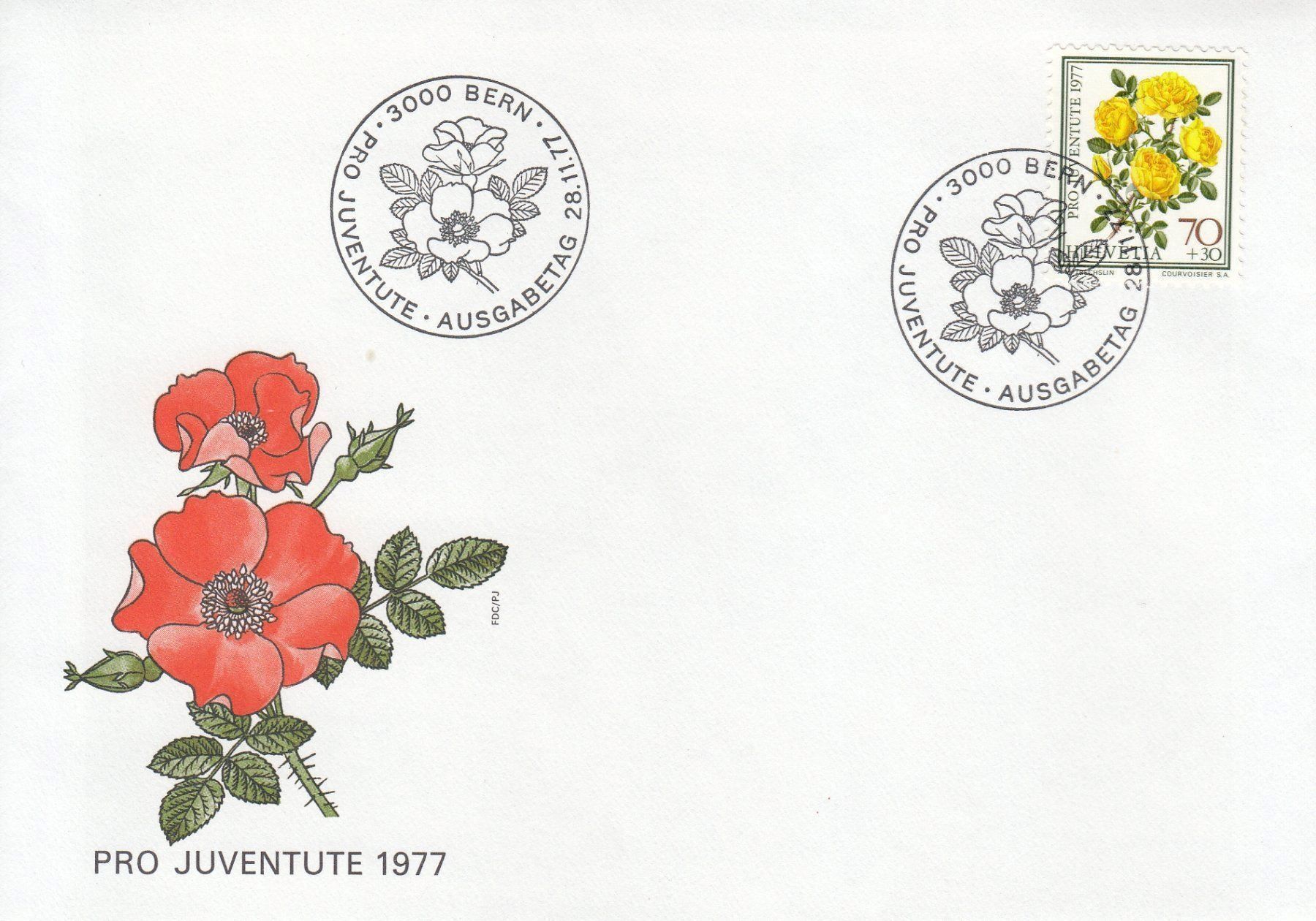 Tutti i francobolli: 1977 Pro Juventute 4 FDC – Usato da Spreitenbach venduto da Mustang_1105 2