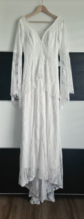 New White Wedding Dress 