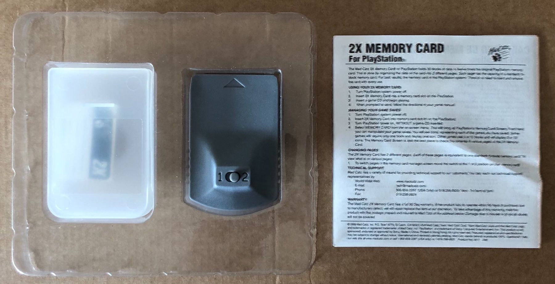 Sony Memory unit & Memory card: Memory Card für Sony PlayStation – Usato da Kestenholz venduto da Dickies09 1