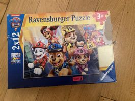Ravensburger Puzzle Paw Patrol 2x12 Teile - Verpackung defek