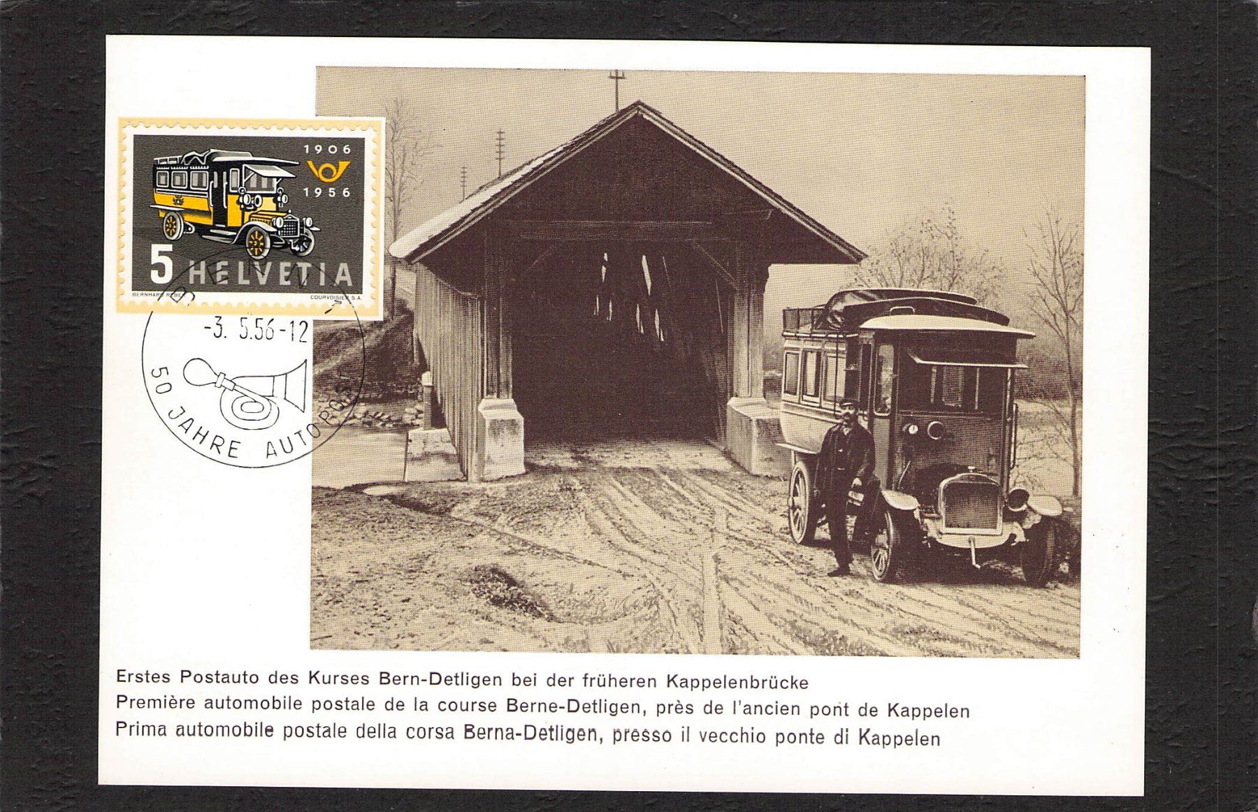Tutti i francobolli: Maximumkarte Nr. 324 , hoher Kat. ! – Usato da Reichenburg venduto da Pipo-67