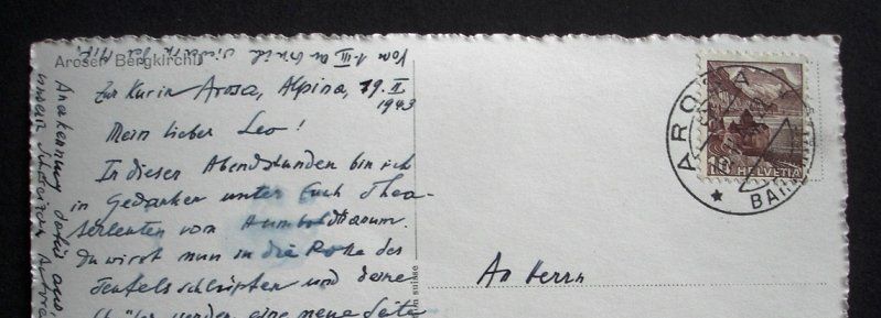 Cartoline postali: AROSA Bergkirchli – Usato da Jona venduto da philajona 1