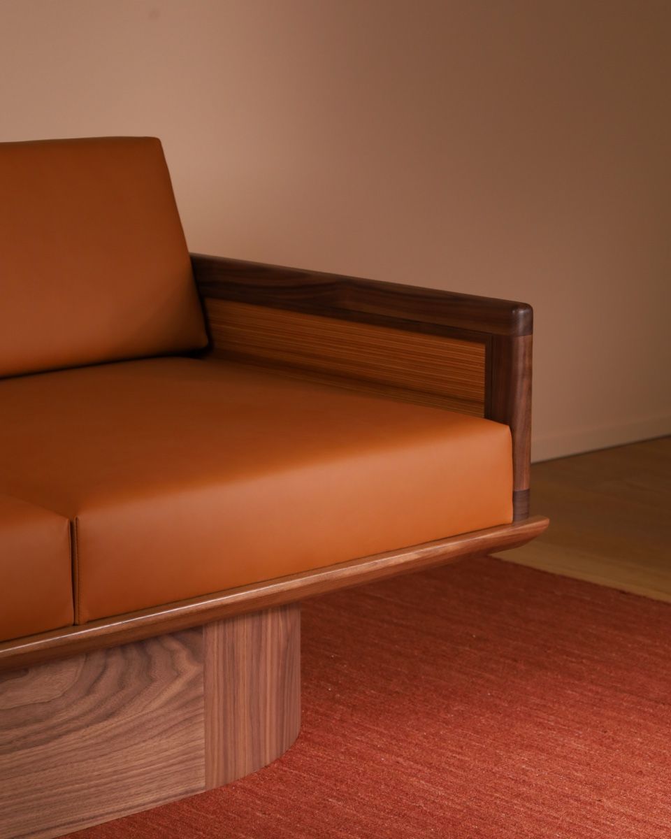 Sofas: Sofa Leder/Nussbaum – Neu (gemäss Beschreibung) aus Zollikon von StadtrandMoebel 3