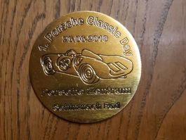 PORSCHE PLAKETTE MEDAILLE ** CLASSIC DAY AMAG SCHINZNACH-BAD