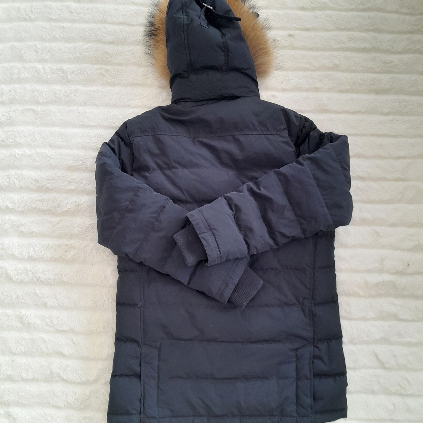 Giacche: Doudoune Jerem noire, taille 46, capuche fourrure, – Usato da Renens VD venduto da ser_j2fn 2