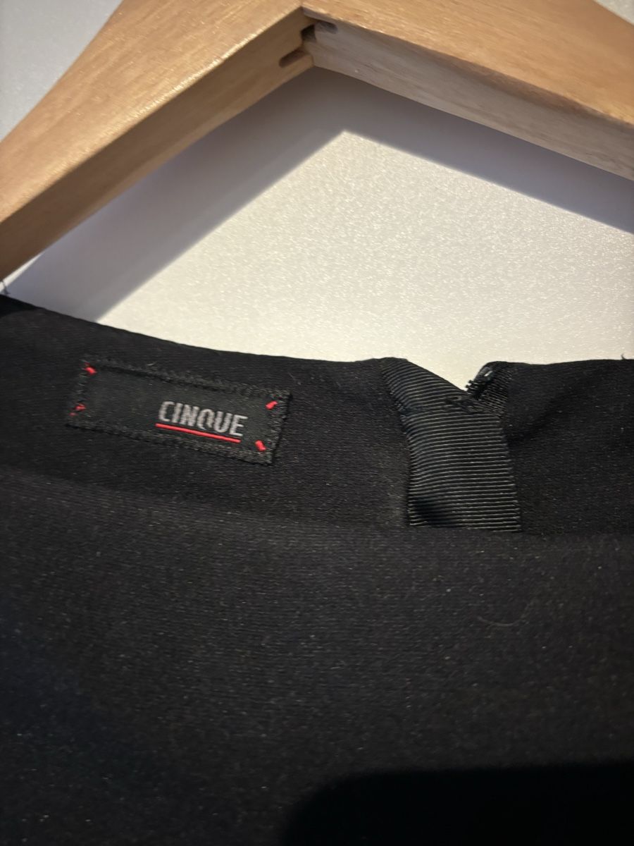 Cinque Kleider: CINQUE Kleid Gr. 40 Schwarz Lederimitat – Gebraucht aus Schwerzenbach von eli_p52g 2